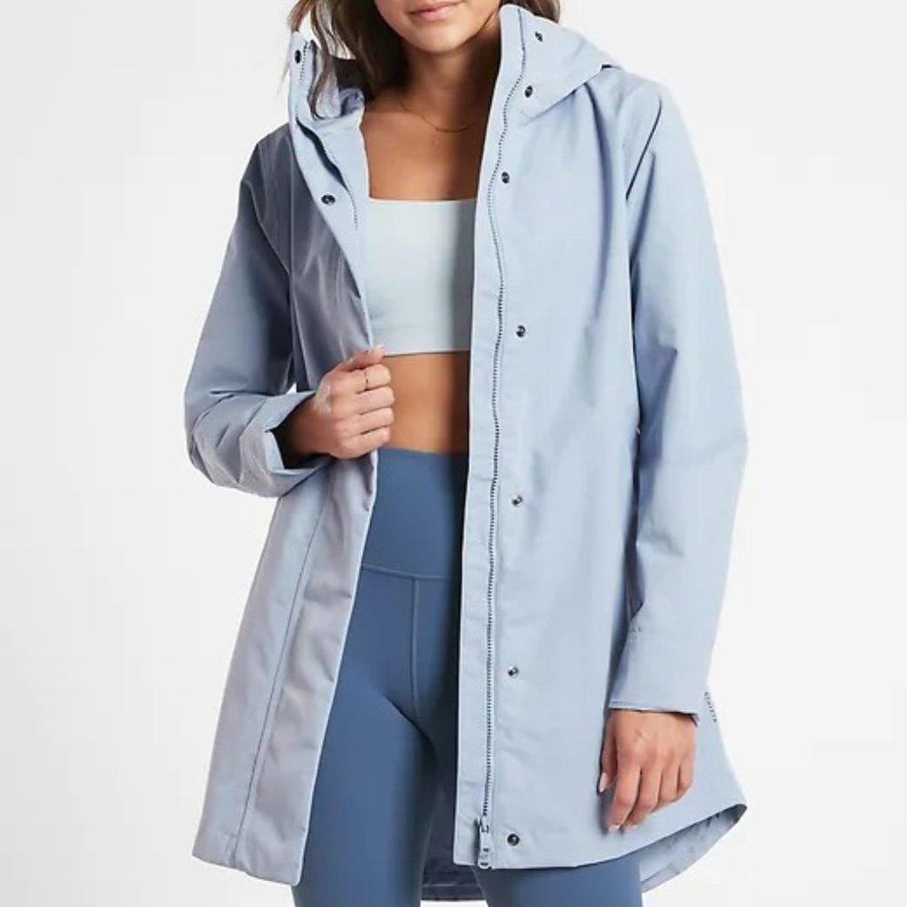 BNWT Athleta Rainout Forecast Shell II Jacket / Raincoat